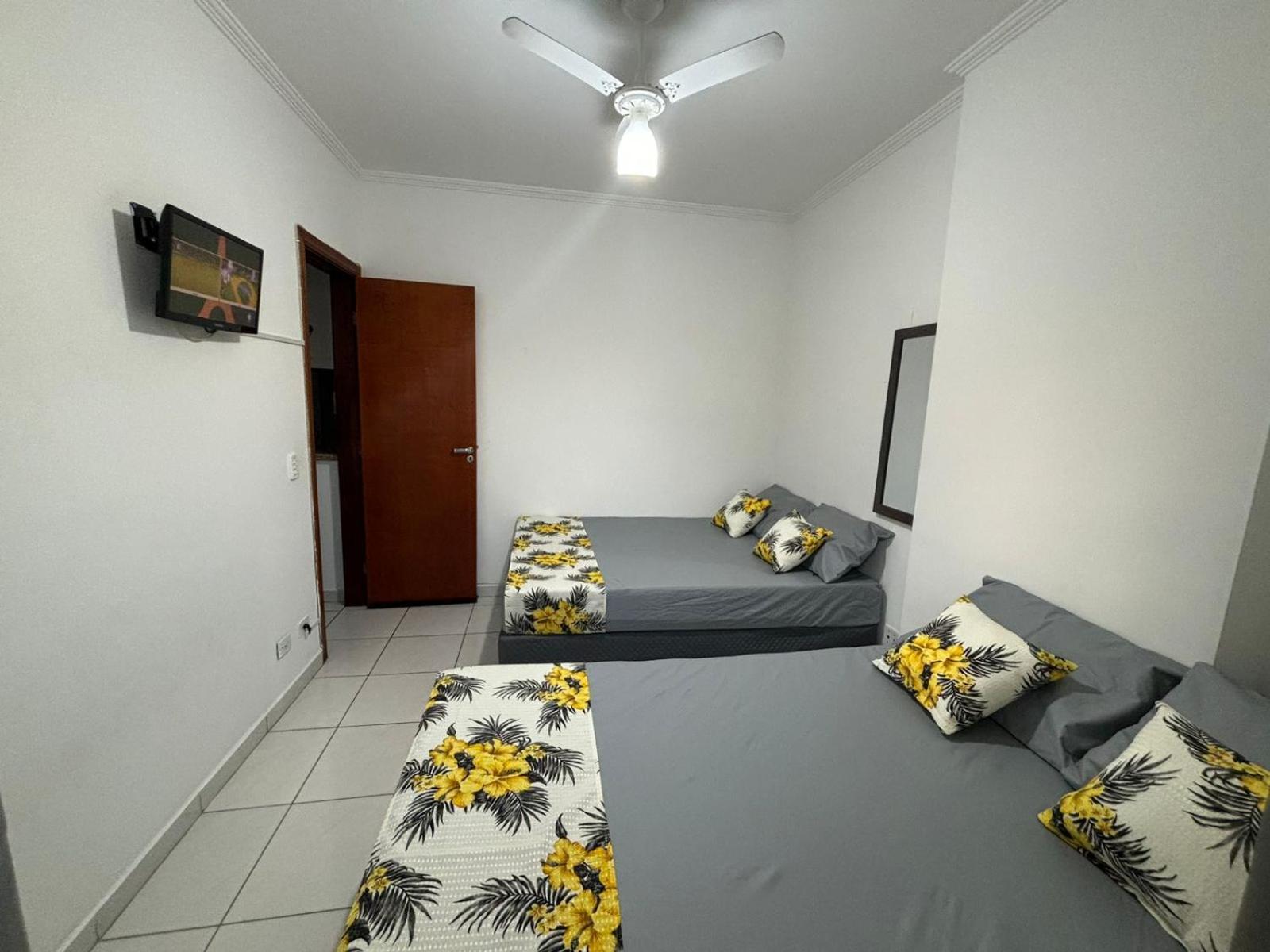 Apartament Lindo Apto 300M Praia Da Ocian E Centro - Vista Mar- Varanda Sacada - Wi-Fi 300 Mbps - Vaga De Garagem - Acomoda Ate 6 Pessoas Praia Grande  Zewnętrze zdjęcie
