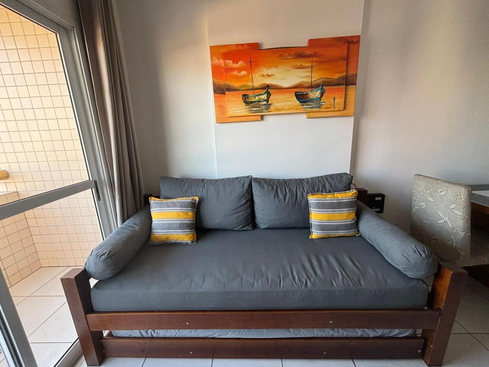 Apartament Lindo Apto 300M Praia Da Ocian E Centro - Vista Mar- Varanda Sacada - Wi-Fi 300 Mbps - Vaga De Garagem - Acomoda Ate 6 Pessoas Praia Grande  Zewnętrze zdjęcie