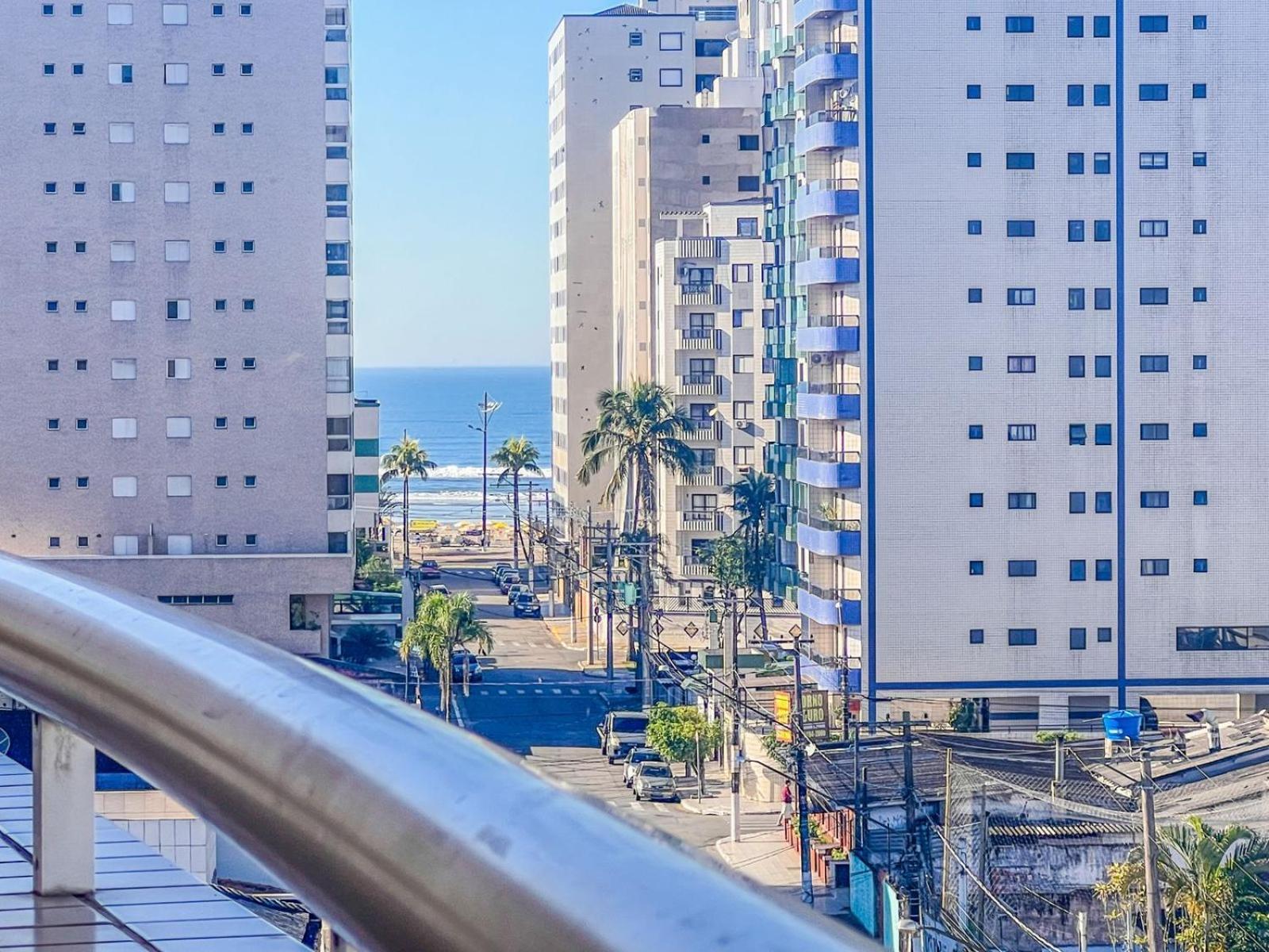 Apartament Lindo Apto 300M Praia Da Ocian E Centro - Vista Mar- Varanda Sacada - Wi-Fi 300 Mbps - Vaga De Garagem - Acomoda Ate 6 Pessoas Praia Grande  Zewnętrze zdjęcie
